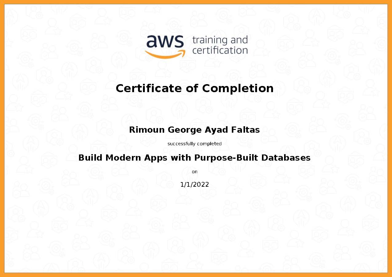 Build Modern Apps with Purpose-Built Databases