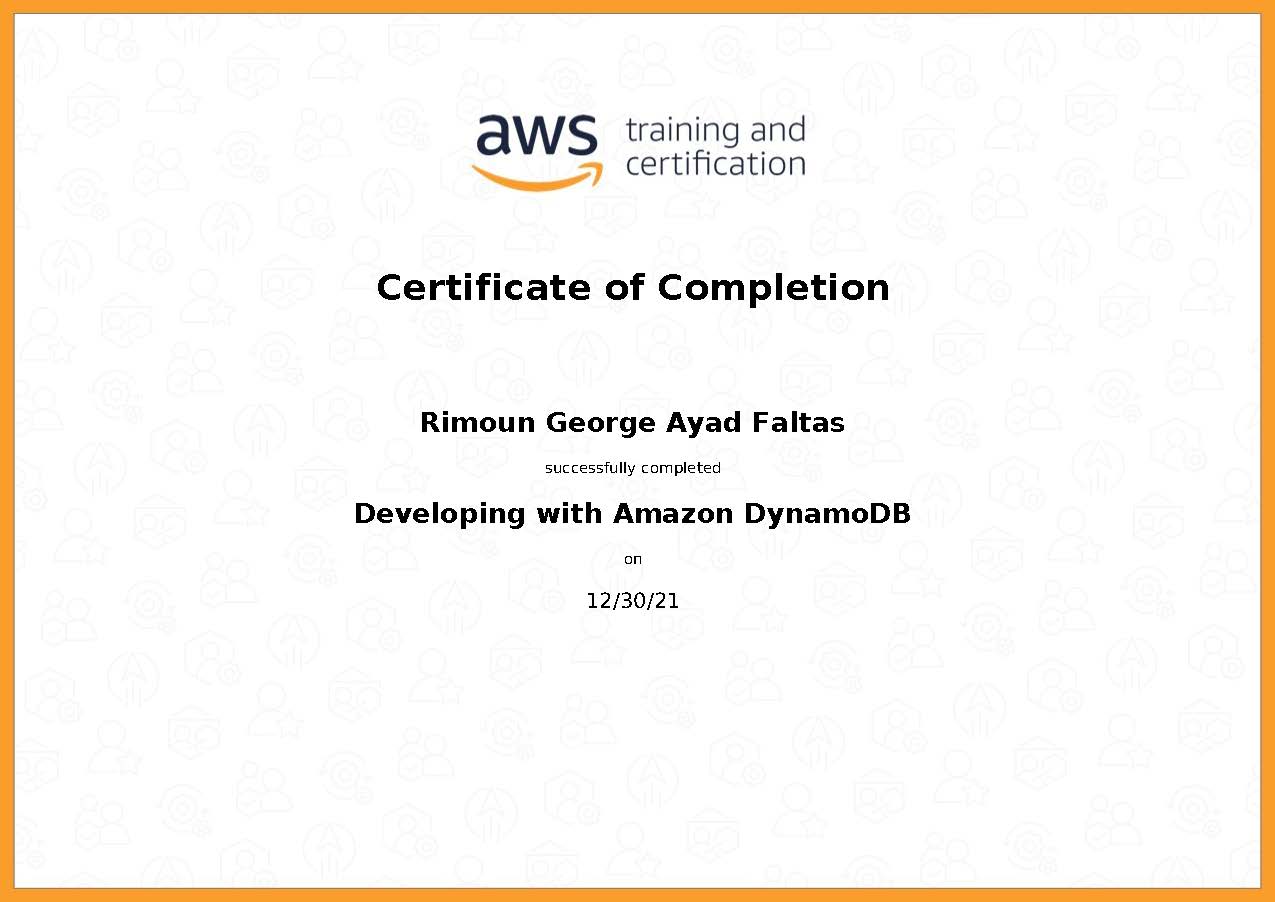 Developing with Amazon DynamoDB