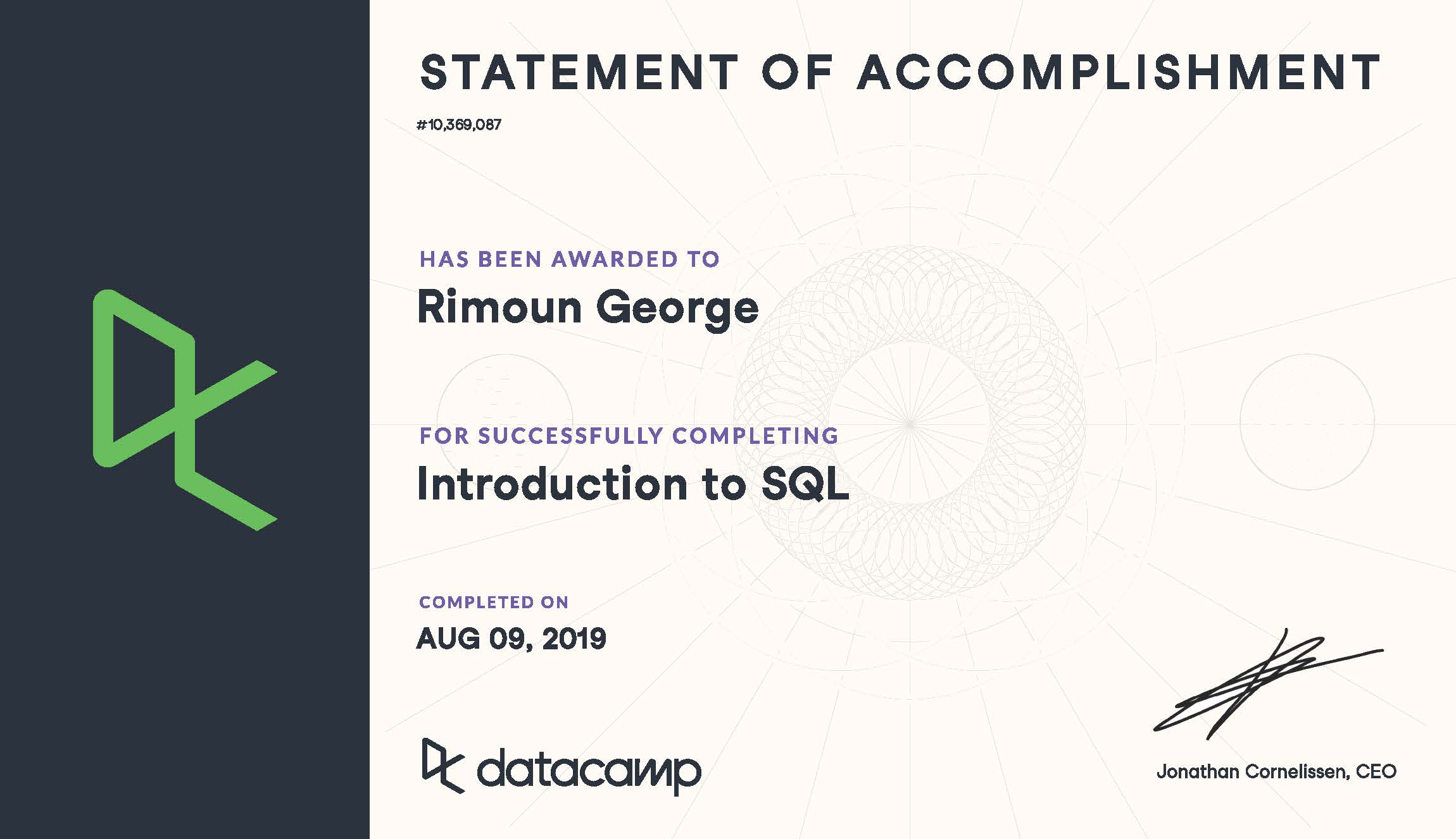 Introduction to SQL