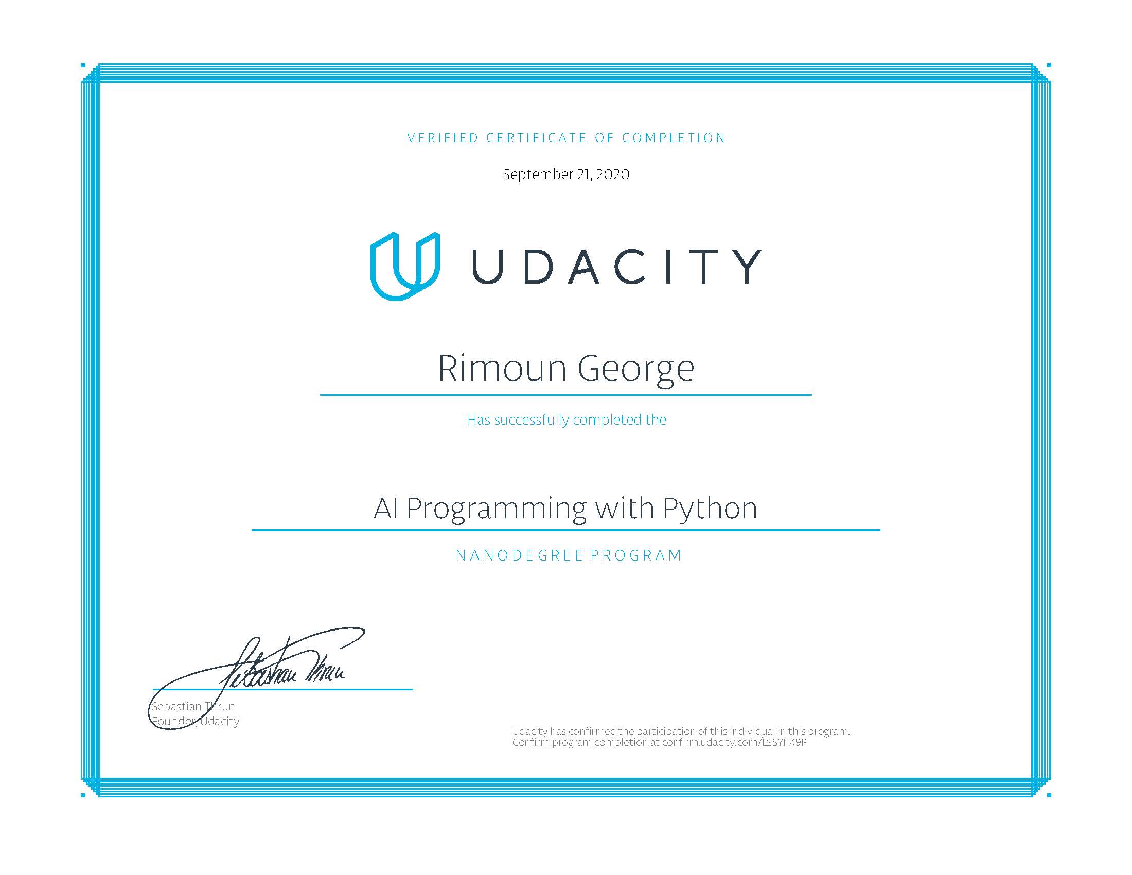 AI Programming with Python Nanodegree